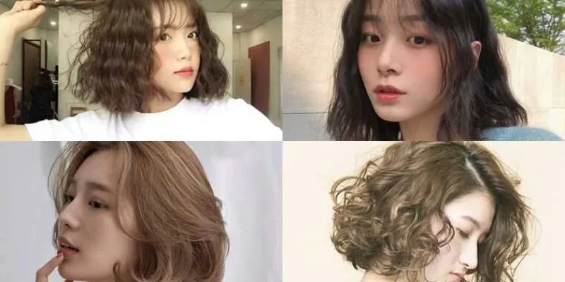 Các Kiểu Tóc Uốn Ngắn Phổ Biến Tại Paris Beauty